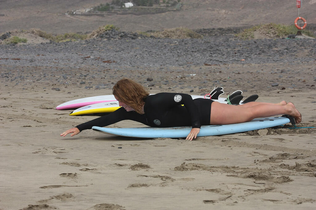 LANZASURF SURF & YOGA CAMPS – PADDLE TECHNIQUE