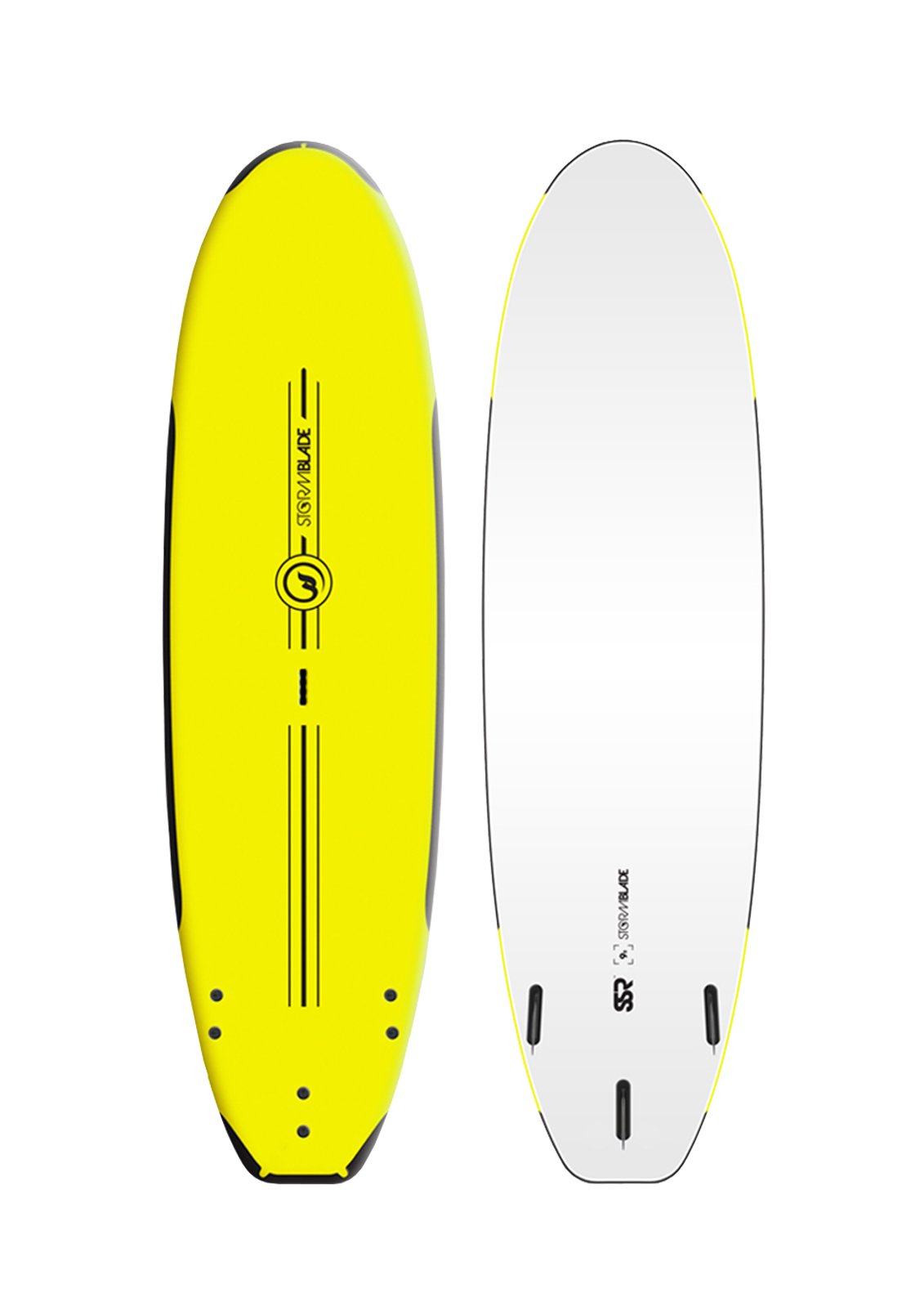 Surfboard Storm Blade SSR Soft Top Gelb